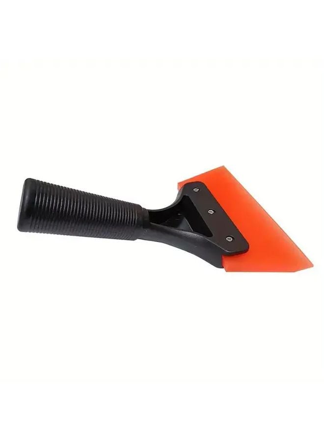 ممسحة زجاج زرقاء من المطاط، كاشطة نوافذ، منظف زجاج للسيارات، أداة تنظيف منزلية - Image 3